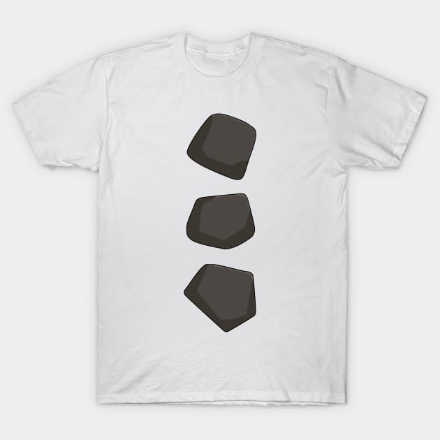 Snowman T-Shirt for Kids Buttons Coal Pajamas Xmas Gift T-Shirt by 14thFloorApparel